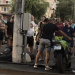 Grav accident cu doi motocicliști în Baia Sprie. Unul dintre ei a fost proiectat într-un indicator rutier