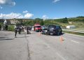 Accident rutier pe DJ 109F, în zona Ponorâta. Un motociclist a fost rănit