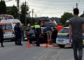 Nouă persoane transportate la spital după un accident rutier în Borșa