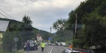 Accident rutier în Valea Chioarului. Mai multe echipaje intervin la fața locului