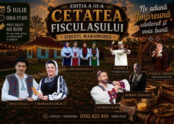 Muzică, voie bună și tradiții maramureșene la Cetatea Fisculașului