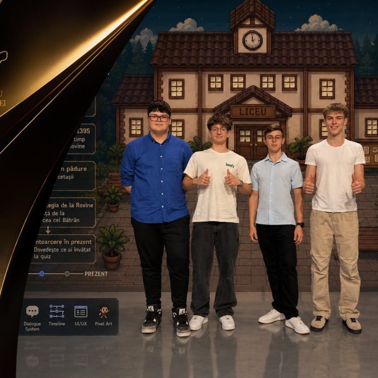 Patru elevi din Baia Mare au creat un joc video despre Bătălia de la Rovine și au câștigat Premiul I la o competiție națională