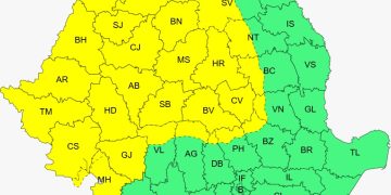 Cod galben de vijelii și instabilitate atmosferică în Maramureș. Vânt de până la 80 km/h și grindină