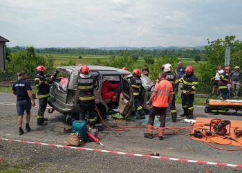 Accident grav pe DN 19, între Remeți și Săpânța. O femeie din Germania, transportată cu elicopterul SMURD la spital