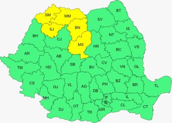 Vreme călduroasă, local chiar caniculară, şi disconfort termic, în majoritatea regiunilor, până miercuri, dar şi furtuni, în unele zone/ Cod galben de caniculă în Maramureș