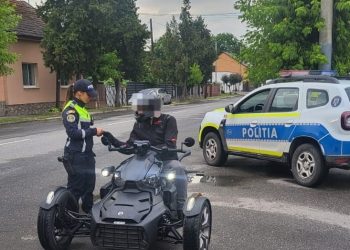 Polițiști, jandarmi și polițiști de frontieră, împreună într-o acțiune pentru siguranța rutieră la Sighetu Marmației