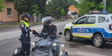 Polițiști, jandarmi și polițiști de frontieră, împreună într-o acțiune pentru siguranța rutieră la Sighetu Marmației