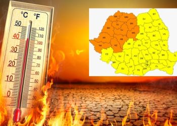 ANM a emis COD PORTOCALIU pentru Maramureș – Valul de căldură aduce temperaturi de până la 37 de grade și disconfort termic accentuat
