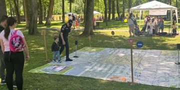 Lecții de siguranță și civism pentru cei mici, în cadrul Orășelului Copiilor