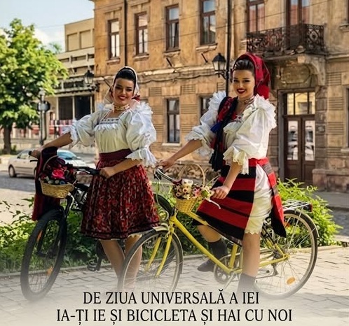 Baia Mare pedalează în ie – Paradă folclorică și spectacol de Ziua Universală a Iei