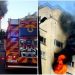 Incendiu într-un bloc de garsoniere din Baia Mare. Patru persoane au ajuns la spital, două în stare gravă