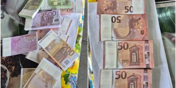 Peste jumătate de milion de euro falşi, descoperiţi de poliţiştii din Satu Mare