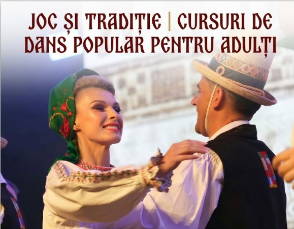 Joc și tradiție: cursuri de dans popular pentru adulți la Ansamblul „Transilvania”