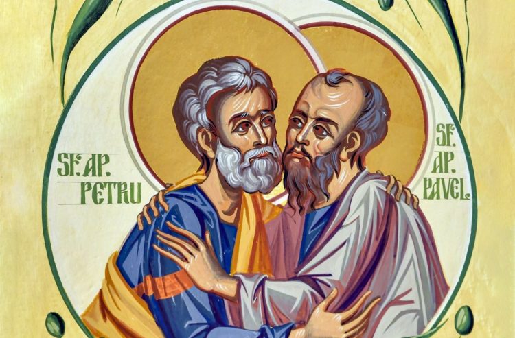 Creştinii ortodocşi şi catolici îi cinstesc pe Sfinții Apostoli Petru şi Pavel