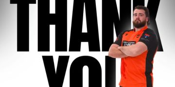 Rugbystul James Scott se desparte de CSM Știința Baia Mare după cinci sezoane