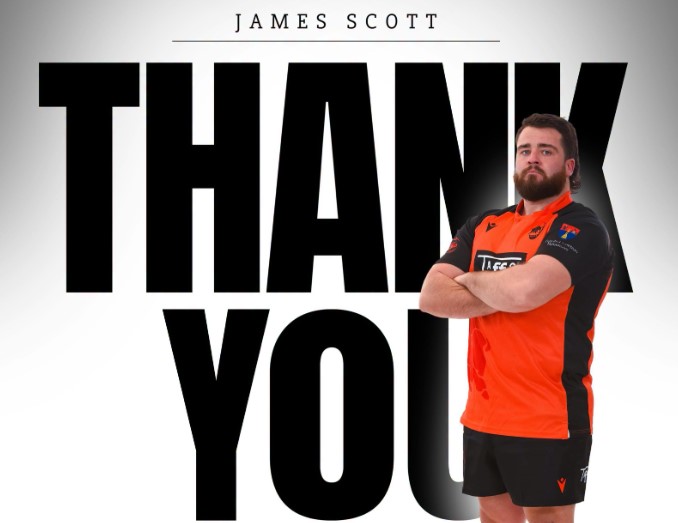 Rugbystul James Scott se desparte de CSM Știința Baia Mare după cinci sezoane