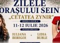 Seini îmbracă haine de sărbătoare. Zilele Orașului „Cetatea Zynir” au loc în 11 și 12 iulie