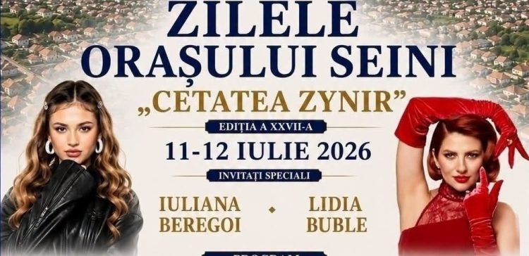 Seini îmbracă haine de sărbătoare. Zilele Orașului „Cetatea Zynir” au loc în 11 și 12 iulie