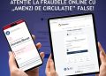 Atenție la mesajele false despre amenzi rutiere! Poliția avertizează asupra unei noi tentative de fraudă online