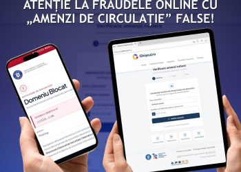 Atenție la mesajele false despre amenzi rutiere! Poliția avertizează asupra unei noi tentative de fraudă online