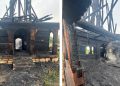 Prima reacție a Episcopiei Maramureșului și Sătmarului, după incendiul de la biserica de lemn din Posta