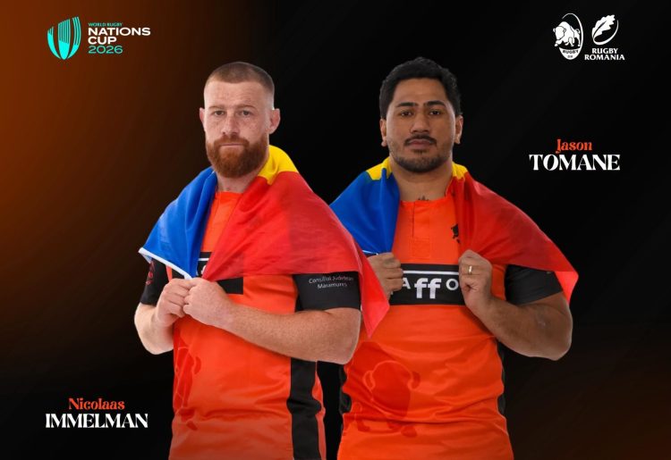 Doi jucători de la CSM Știința Baia Mare, titulari pentru România în debutul World Rugby Nations Cup