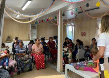 Campanie de informare în Pirită – Mamele au aflat despre riscurile fumatului și protecția pe timp de caniculă