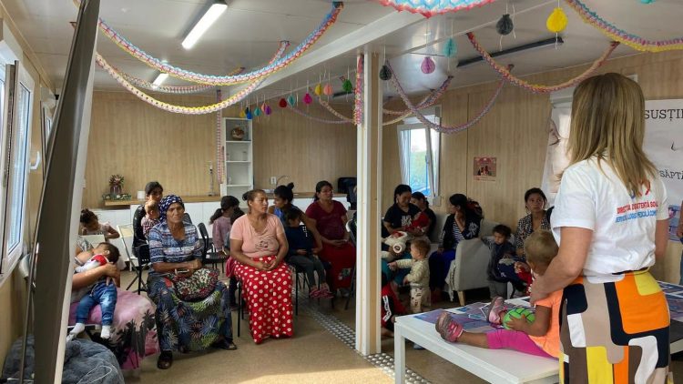 Campanie de informare în Pirită – Mamele au aflat despre riscurile fumatului și protecția pe timp de caniculă