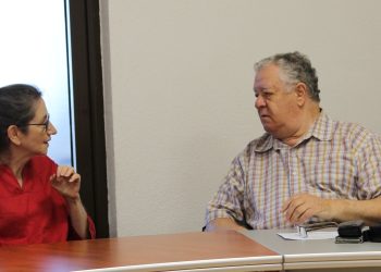 Fiica scriitorului Ben Corlaciu, în vizită la Biblioteca Județeană „Petre Dulfu” din Baia Mare