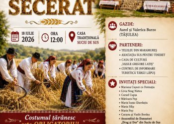 „Claca de secerat” readuce la viață tradițiile satului românesc, la Suciu de Sus