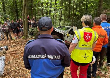 Jandarmii maramureșeni au asigurat desfășurarea în siguranță a Trofeului Maramureșului Royal Alpin