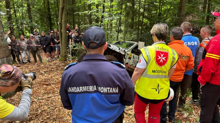 Jandarmii maramureșeni au asigurat desfășurarea în siguranță a Trofeului Maramureșului Royal Alpin