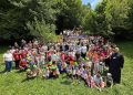 Sute de tineri reuniți la Bloaja pentru tabăra „Credință, rugăciune și comuniune”