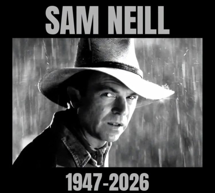 Doliu în lumea filmului – Sam Neill, starul din filmele „Jurassic Park”, a murit la vârsta de 78 de ani