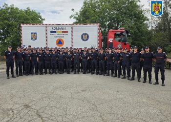Un nou contingent de pompieri români pleacă în Franța