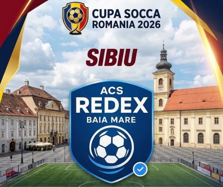 ACS Redex Baia Mare începe lupta pentru Cupa SOCCA România 2026 la Sibiu