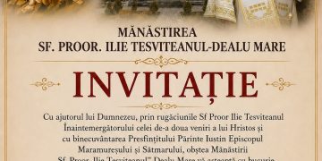 Mănăstirea „Sfântul Proroc Ilie Tesviteanul” Dealu Mare își sărbătorește hramul. Credincioșii sunt invitați la slujbele din 19 și 20 iulie