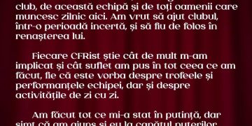 Cutremur la CFR Cluj! Iuliu Mureșan și-a depus demisia: „Am ajuns și eu la capătul puterilor”