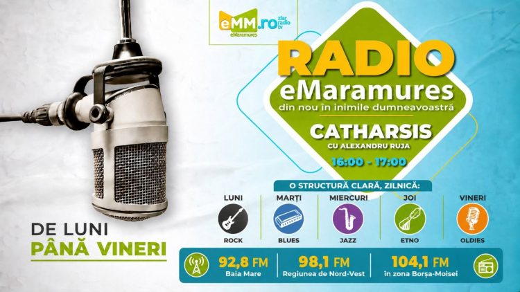 CATHARSIS – muzica care îți dă ritmul după-amiezii!