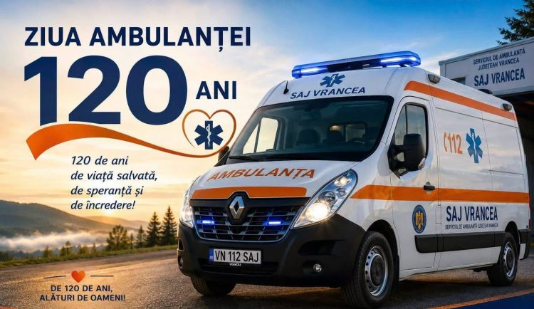 Eroii care salvează vieți, sărbătoriți astăzi. Ziua Națională a Ambulanței, marcată printr-un mesaj de apreciere