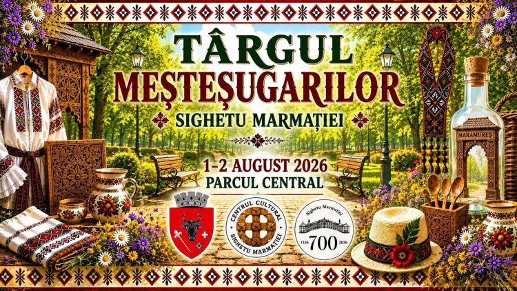 Târgul Meșteșugarilor – Tradiția prinde viață la Sighetu Marmației
