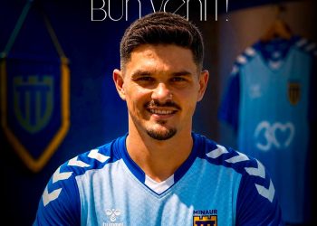 Fotbal. Alexandru Buziuc, noul atacant al echipei CS Minaur Baia Mare