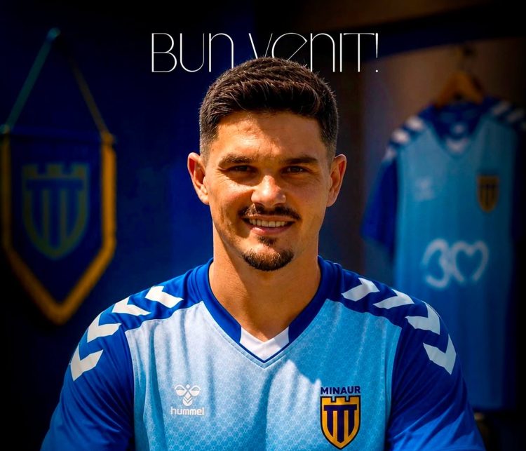Fotbal. Alexandru Buziuc, noul atacant al echipei CS Minaur Baia Mare