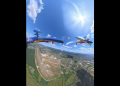 Spectacole aviatice susținute de Șoimii României, la Ziua Porţilor Deschise a Aeroclubului „Alexandru Papană”