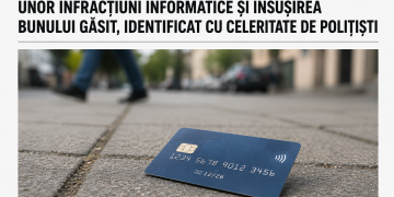 Bărbat de 47 de ani, identificat rapid de polițiști după ce ar fi folosit un card bancar pierdut. TÂRGU LĂPUȘ