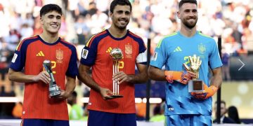 Rodri, desemnat cel mai bun jucător al Campionatului Mondial