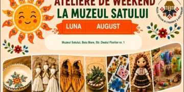 Ce faci în august? Muzeul Satului din Baia Mare te invită la ateliere creative pentru toate vârstele
