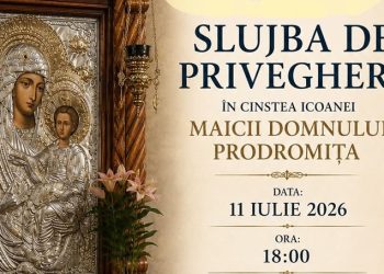 Priveghere în cinstea Icoanei Maicii Domnului Prodromița, la Tăuții Măgherăuș