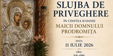 Priveghere în cinstea Icoanei Maicii Domnului Prodromița, la Tăuții Măgherăuș