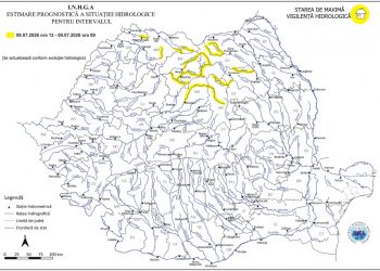 Maramureș intră sub Cod galben hidrologic. Sunt vizate râurile Vișeu, Iza și Lăpuș